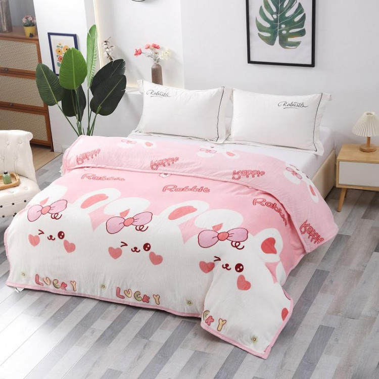 Плед из микрофибры TANGO ФЛАНЕЛЬ ЗАЙКА 150х200