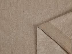 Одеяло летнее из искусственного шелка в хлопковом муслине ASABELLA Кофе с молоком 160х220