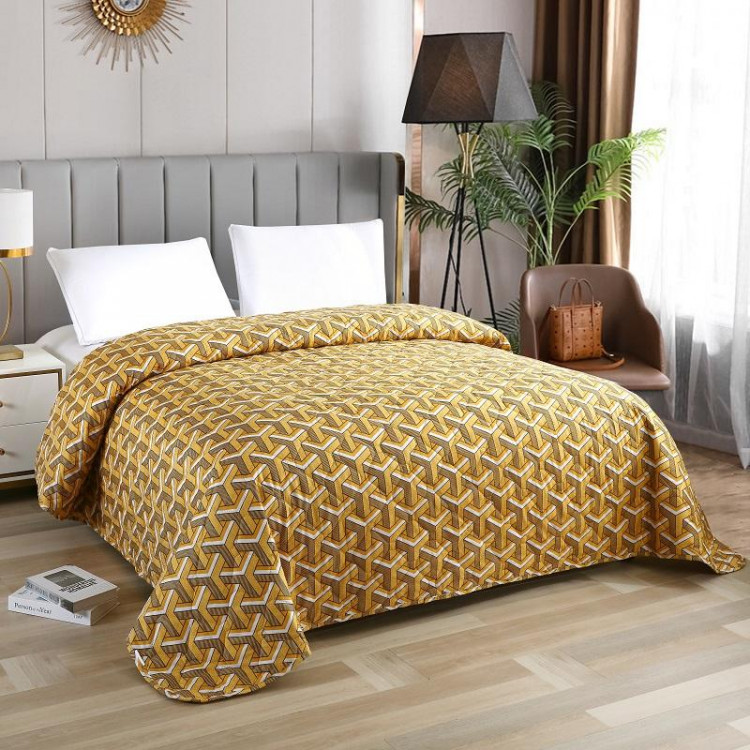 Покрывало стеганое двухстороннее из микрофибры SL 12135 220х240