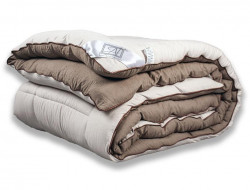 Одеяло стеганое АЛЬВИТЕК FLUFFY DREAM ОЖЛ-20 мокко-бежевое 172x205 всесезонное