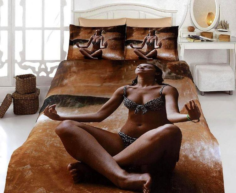 Постельное белье из бамбука и хлопка VIRGINIA SECRET BAMBOO 3D 1331-64 евро