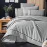 Постельное белье из DELUXE ранфорса KARVEN N030 ALISA GREY 50х70 (2шт), 70х70 (2шт) семейное
