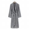 Халат махровый из хлопка CASUAL AVENUE DOWNTOWN dark gray XL