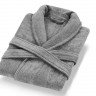Халат махровый из хлопка CASUAL AVENUE DOWNTOWN dark gray XL