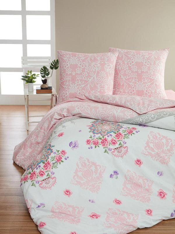 Постельное белье из люксовой бязи KARNA SONYA семейное