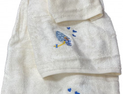 Набор детских полотенец LOVIN HOME МАША И МЕДВЕДЬ СНЕГУРОЧКА 30х50 (1шт), 50х90 (1шт), 70х140 (1шт)