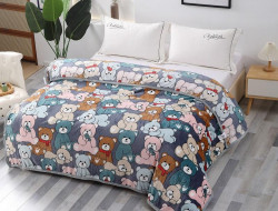 Плед из микрофибры TANGO ФЛАНЕЛЬ МИШКИ 150х200