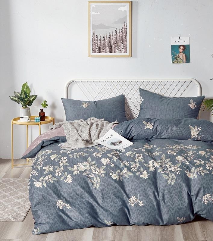 Постельное белье двухстороннее из твила TANGO TPIG-1715 50х70 (2шт), 70х70 (2шт) евро