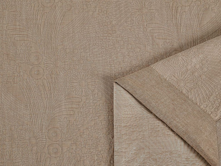 Одеяло летнее из искусственного шелка в хлопковом муслине ASABELLA Кофе с молоком 200х220