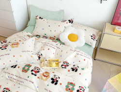 Постельное белье из твил-сатина TANGO зоомир 50х70 (2шт), 70х70 (2шт) евро