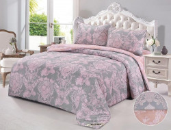 Постельное белье двухстороннее из твила с одеялом TANGO PRIMAVERA W-27 50х70 (1шт), 70х70 (1шт) 1,5-спальное