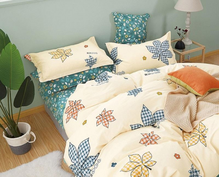 Постельное белье двухстороннее из твил-сатина SAILID BP-72-2 2-спальное