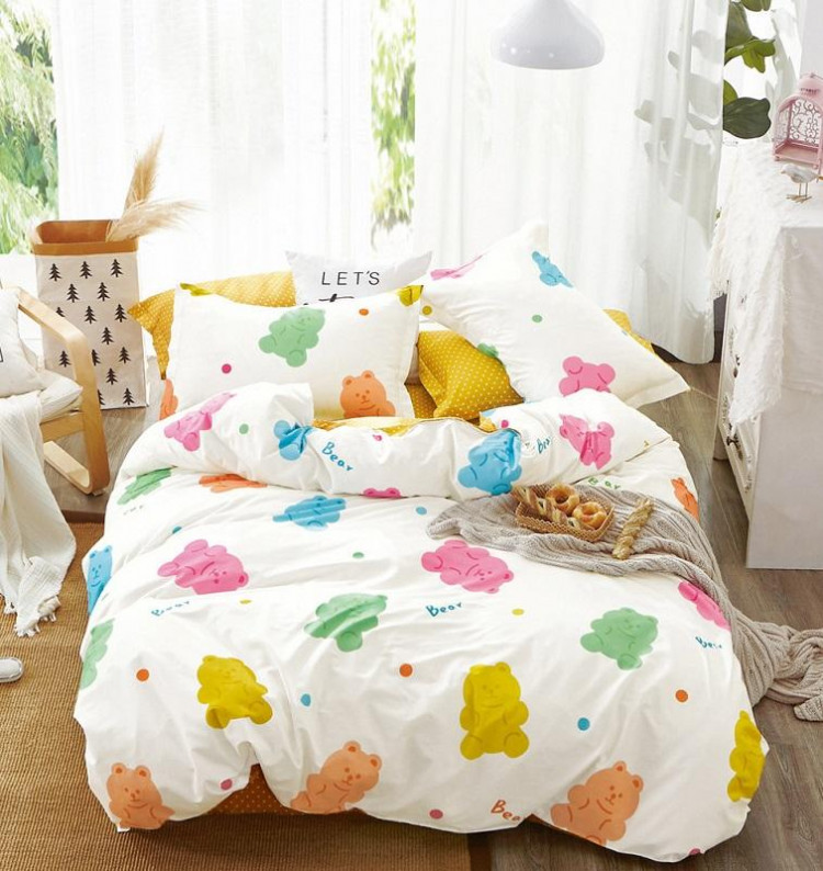 Постельное белье двухстороннее из твила TANGO TPIG-1063-70 70х70 (2шт) 2-спальное