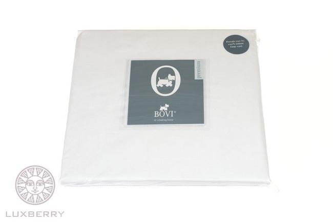 Простыня на резинке BOVI 00374 АФРОДИТА белая 160х200