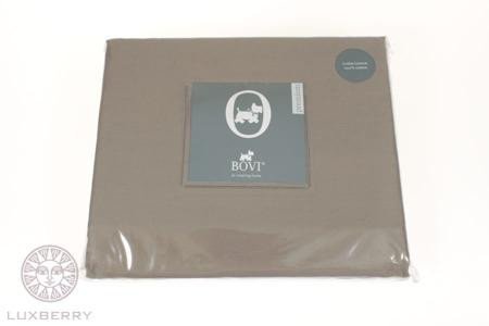 Простыня из сатина BOVI 03105 БАЗОВАЯ капучино 220х240