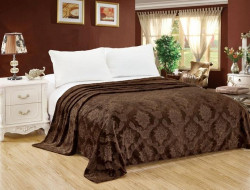 Плед однотонный с тиснением из микрофибры АЛЬВИТЕК ВЕНЕЦИЯ 072-pv 150х200