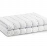 Коврик из органического хлопка CASUAL AVENUE TERRY STRIPE white 60х90