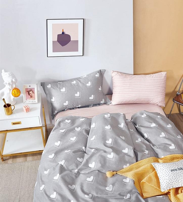 Постельное белье двухстороннее из твила TANGO TPIG-1524 50х70 (1шт), 70х70 (1шт) 1,5-спальное