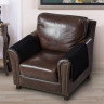 Накидка на подлокотники из микрофибры TANGO SOFA черная 50x70 (1шт)