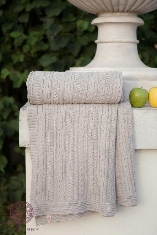 Плед LUXBERRY IMPERIO 10 умбра 150х200