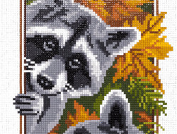 Кристальная (алмазная) мозаика ФРЕЯ ALVR-12 057 Еноты