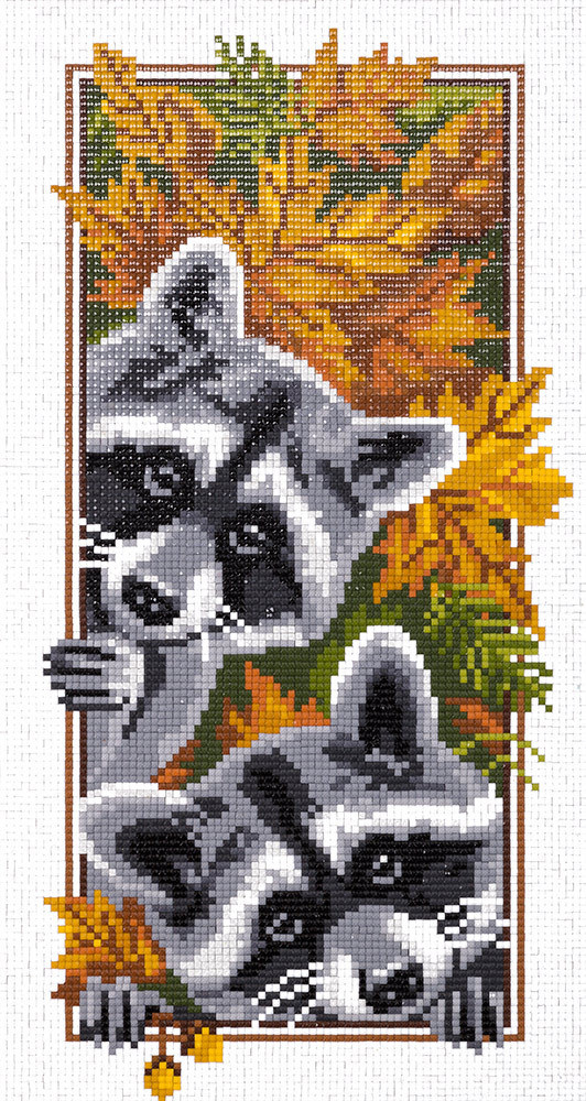 Кристальная (алмазная) мозаика ФРЕЯ ALVR-12 057 Еноты