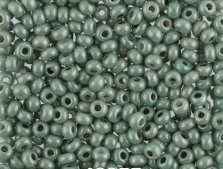 Бисер PRECIOSA (Чехия) круглый 7 10/0 2.3 мм 500 гр 46055 (Ф456) грязно-зеленый