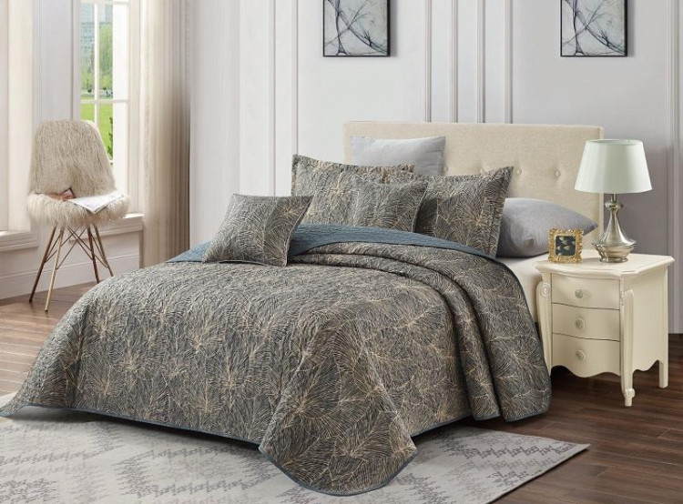 Покрывало с наволочками тонкое из полисатина TANGO LAFAYETTE MF-94 240х260