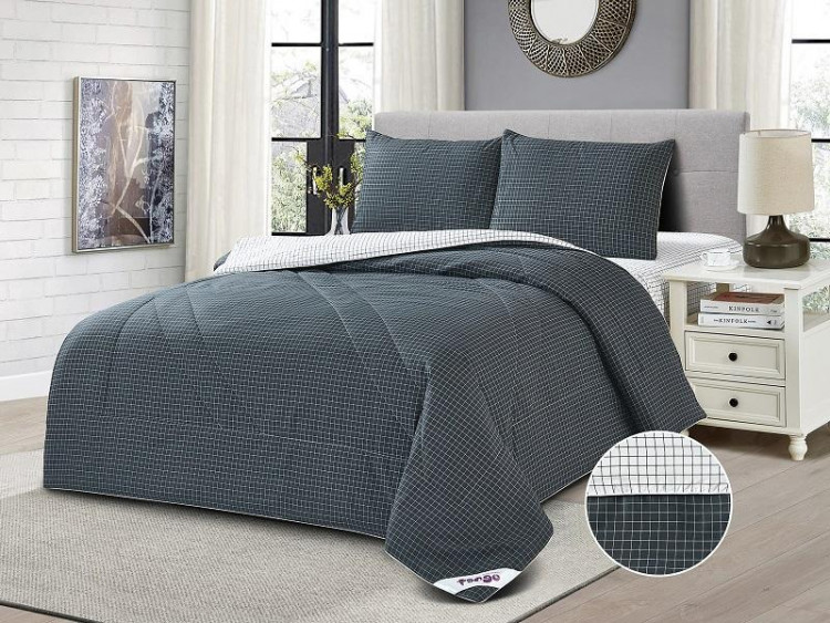 Постельное белье из твила с одеялами TANGO PRIMAVERA W-65 50х70 (2шт) семейное