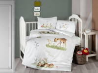 Постельное белье для малышей из сатина KARVEN 3D DIGITAL D039 NOVA