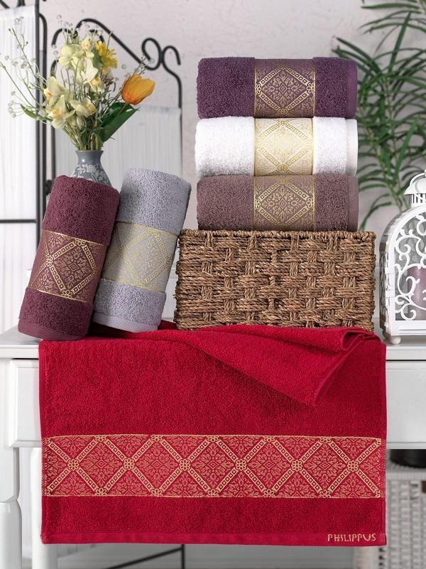 Набор полотенец махровых ATLANTIS PHILIPPUS 50х90 (6шт)