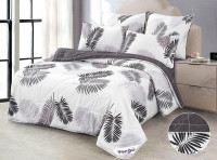 Постельное белье из микросатина с одеялом TANGO DE VERANO  Y-02 50х70 (1шт), 70х70 (1шт) 1,5-спальное