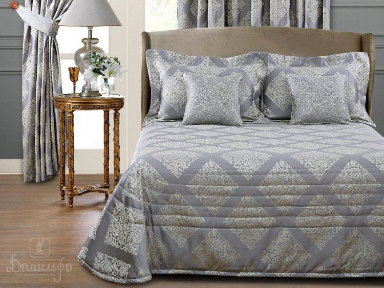 Покрывало с подушками и наволочками из жаккарда ASABELLA 58B-4H 240х260