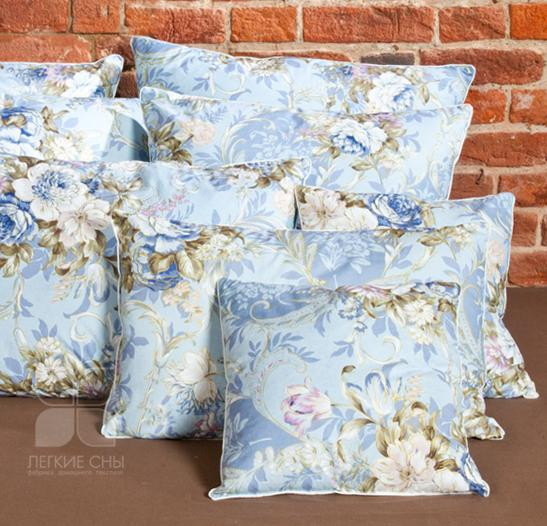 Подушка перо-пуховая Легкие Сны СОНЯ 50х50 упругая