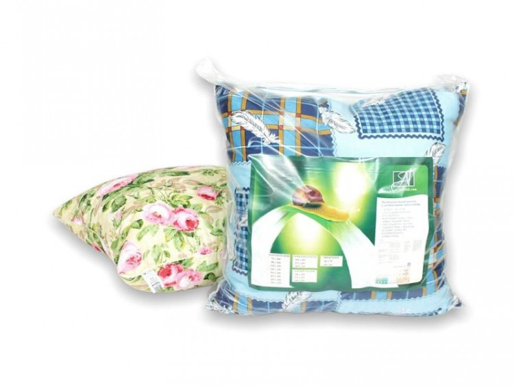 Подушка АЛЬВИТЕК СТАНДАРТ мультиколор 68х68 упругая