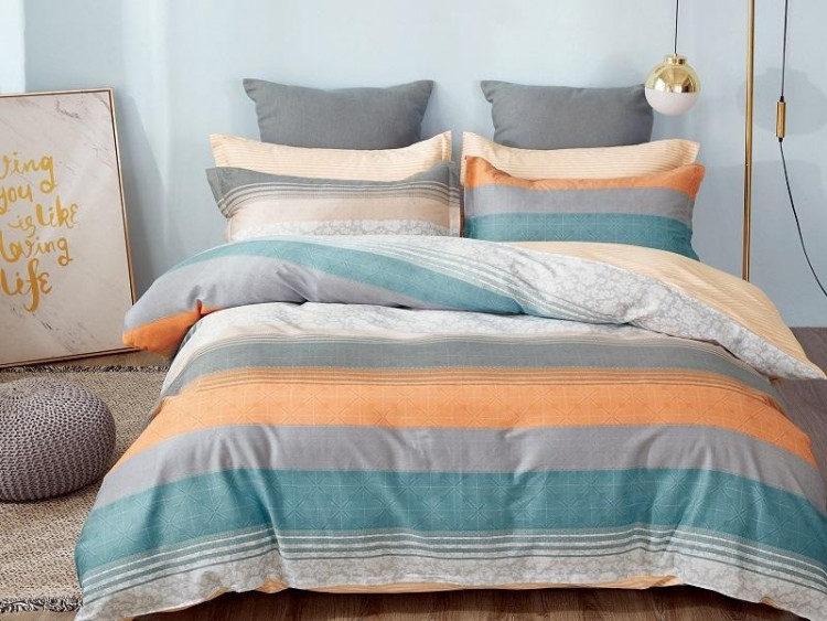 Постельное белье из премиального сатина SL ПРИМА 10941 2-спальное