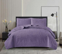 Покрывало тонкое велюровое TANGO CASABLANCA сиреневое 180х240