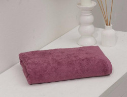 Полотенце махровое TAC COMFORT LILAC лиловое 70х140