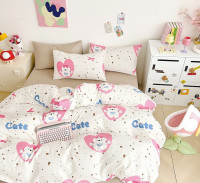 Постельное белье из сатина TANGO мишутка 70х70 (2шт) 1,5-спальное