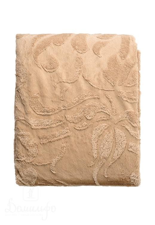 Покрывало из искусственного меха CLORIS МАРКОНТЕ кофе 220х240