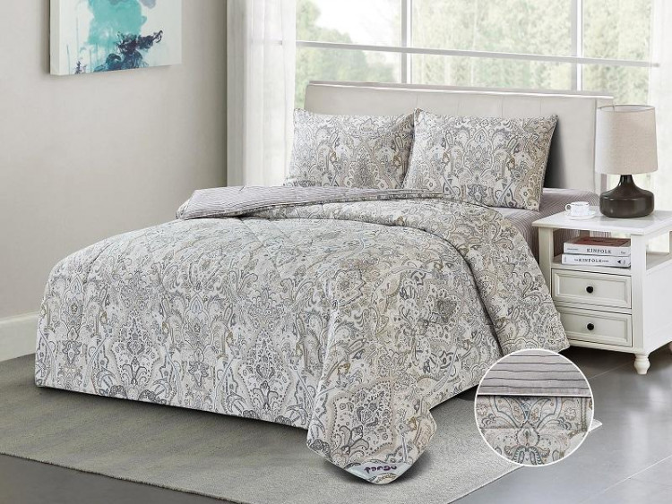 Постельное белье из твила с одеялами TANGO PRIMAVERA W-67 50х70 (2шт) семейное