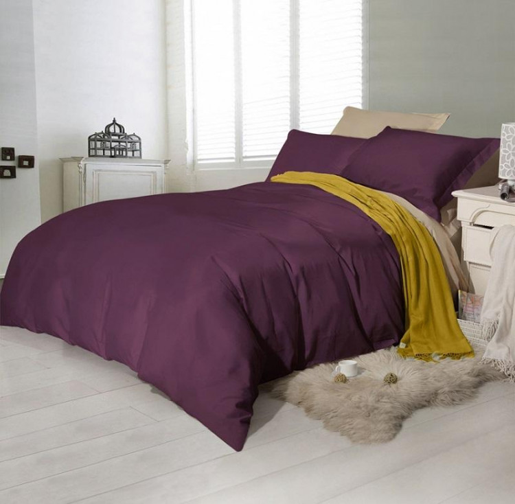 Постельное белье двухстороннее из сатина SAILID BL-42-4 семейное