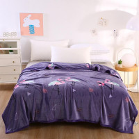 Плед из микрофибры TANGO фламинго ФЛАНЕЛЬ 200х220