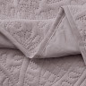 Покрывало тонкое велюровое TANGO CASABLANCA серое 180х240