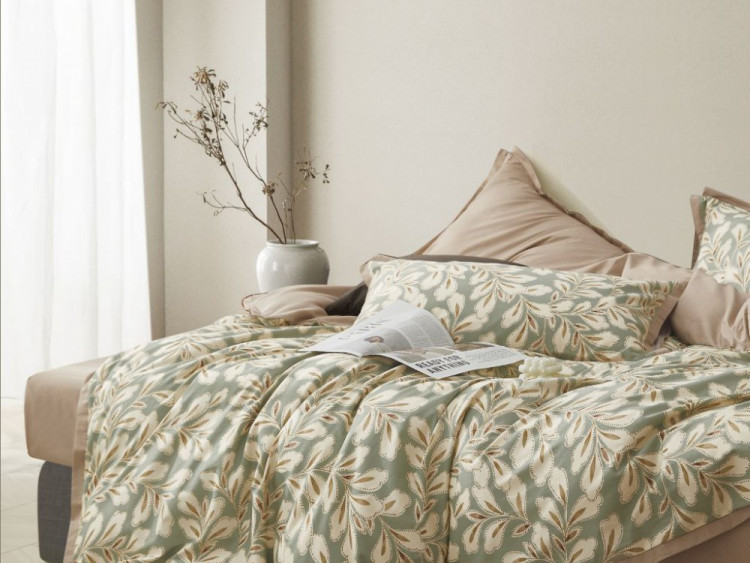 Постельное белье из сатина ASABELLA 1987-7 50х70 (2шт) и 70х70 (2шт) семейное