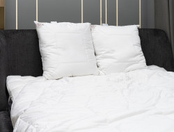 Подушка стеганная GERMAN GRASS MERINO WOOL GRASS 68х68 регулируемая