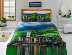 Постельное белье из бамбука и хлопка VIRGINIA SECRET BAMBOO 3D 1331-46 евро