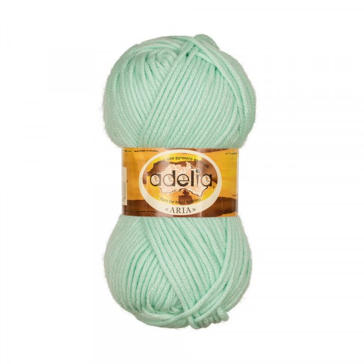 Пряжа ADELIA ARIA №05 мятная 100% акрил, 5 шт х 100 гр, 100 м +/- 5 м