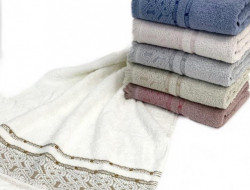 Набор полотенец махровых хлопковых KARVEN VIP COTTON HS3226 MAKROME 70х140 (6шт)