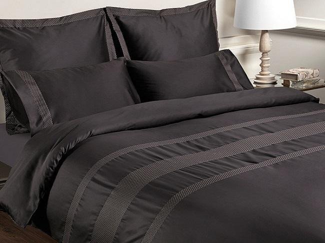 Постельное белье BOVI 05605 HIGHT TEA горький шоколад 1,5-спальное